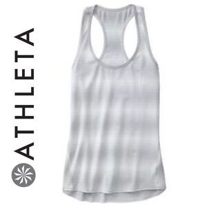Althleta Chi Ombre Tank Top In Moongrey EUC XS